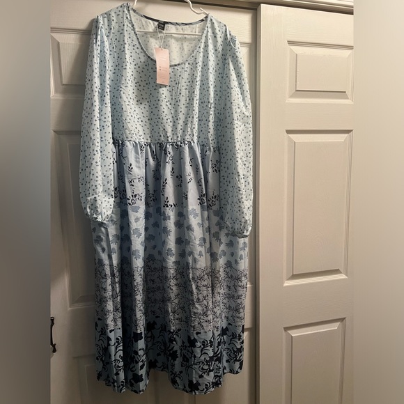 Blue floral dress - Picture 1 of 1